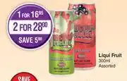 Dis-Chem Liqui fruit assorted-for 1 x 300ml offer