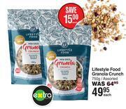 Dis-Chem Lifestyle food granola crunch assorted-750g each offer