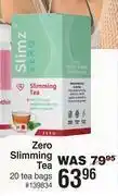 Dis-Chem Slimz zero slimming tea 20 tea bags offer