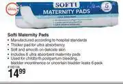 Dis-Chem Softi maternity pads offer