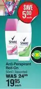 Dis-Chem Shield anti perspirant roll on assorted-50ml each offer