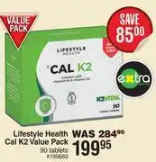 Dis-Chem Lifestyle health cal k2 value pack-90 tablets offer