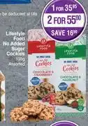 Dis-Chem Lifestyle food no added sugar cookies assorted-for 1 x 135g offer