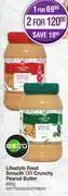 Dis-Chem Lifestyle food smooth or crunchy peanut butter-for 2 x 800g offer