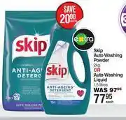 Dis-Chem Skip auto washing powder 2kg or auto washing liquid 1.5l-each offer