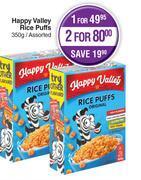 Happy valley rice puffs assorted-for 1 x 350g