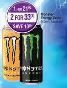 Dis-Chem Monster energy drink assorted-for 2 x 500ml offer