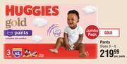 Dis-Chem Huggies gold jumbo pack pants sizes 3-6-per pack offer