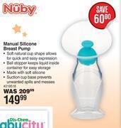 Dis-Chem Nuby manual silicone breast pump offer