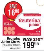 Dis-Chem Reuterina junior chews 30 chew tablets assorted offer