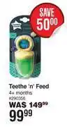 Dis-Chem Tommee tippee teethe n feed 4+ months offer