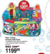 Dis-Chem Playgro pop n drop activity ball gym offer