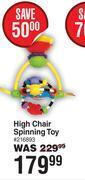 Playgro high chair spinning toy