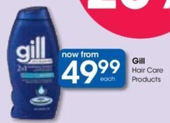 Gill Hair Care Products