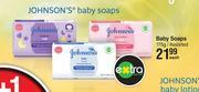 Dis-Chem Johnson's baby soaps assorted-175g each offer