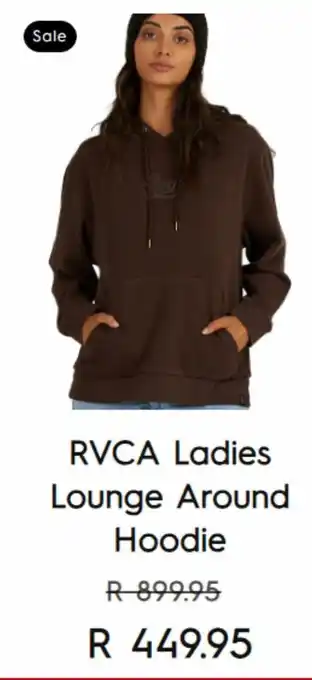 Boardriders Rvca ladies louge around hoodie offer