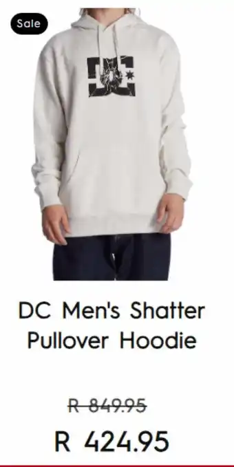 Dc men's shatter pullover hoodie