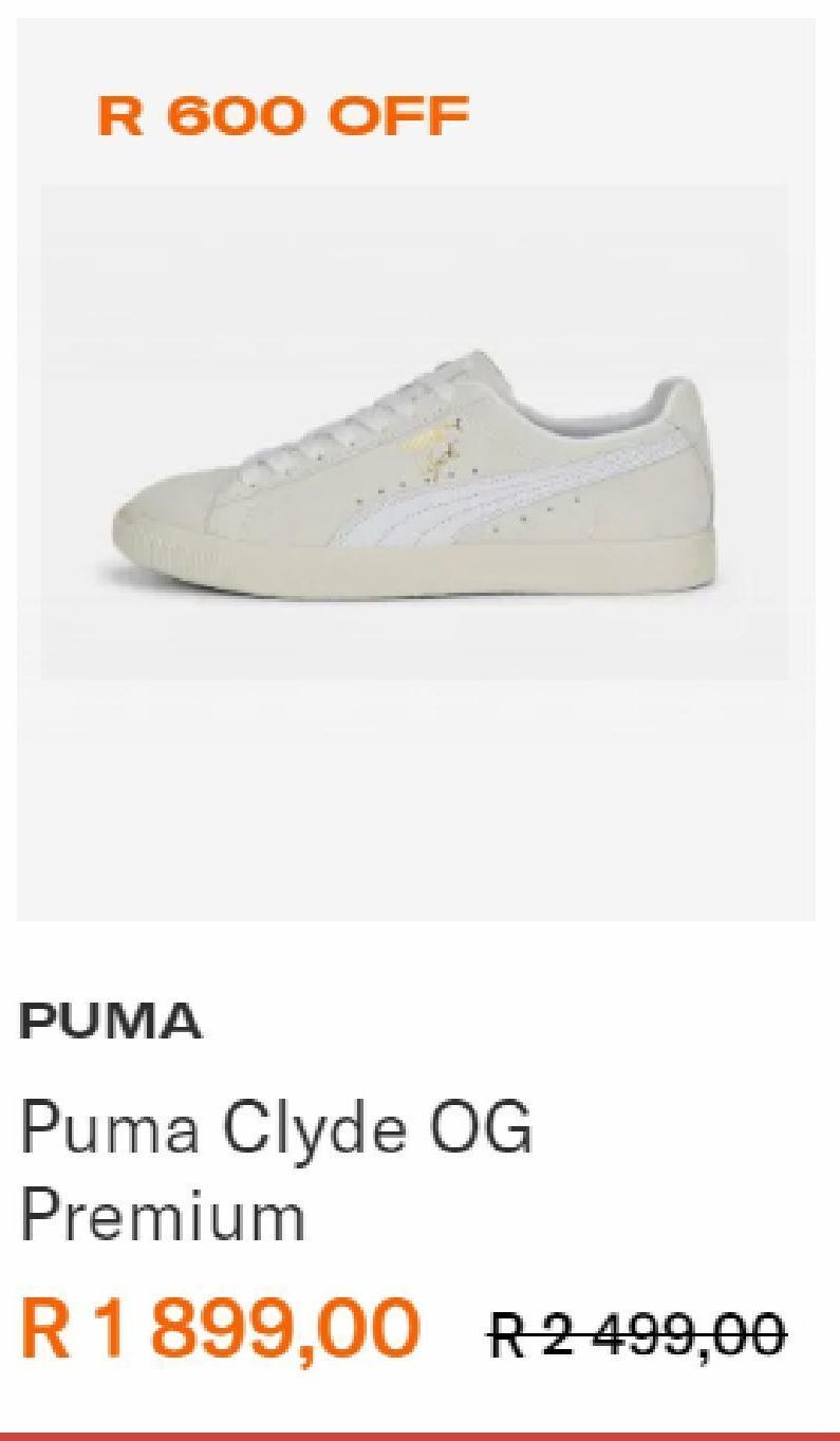 Sneakers puma offer at Shelflife