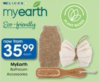 Clicks MyEarth Bathroom Accessories offer