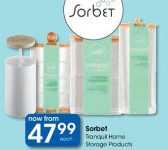 Clicks Sorbet Tranquil Home Storage Products offer