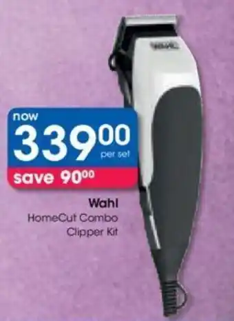 Clicks Wahl HomeCut Combo Clipper Kit offer