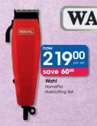 Clicks Wahl HomePro Haircutting Set offer