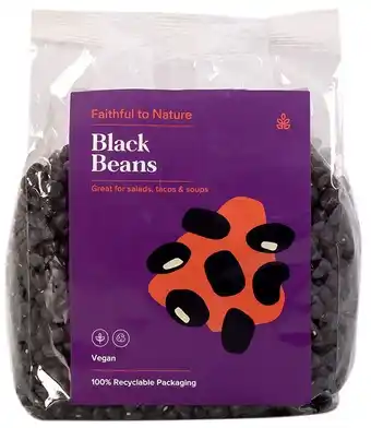 Faithful to nature black beans