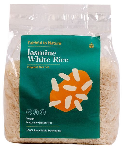 Faithful to nature jasmine white rice 650g offer at Faithful to Nature