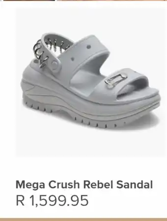 Crocs Mega crush rebel sandal offer