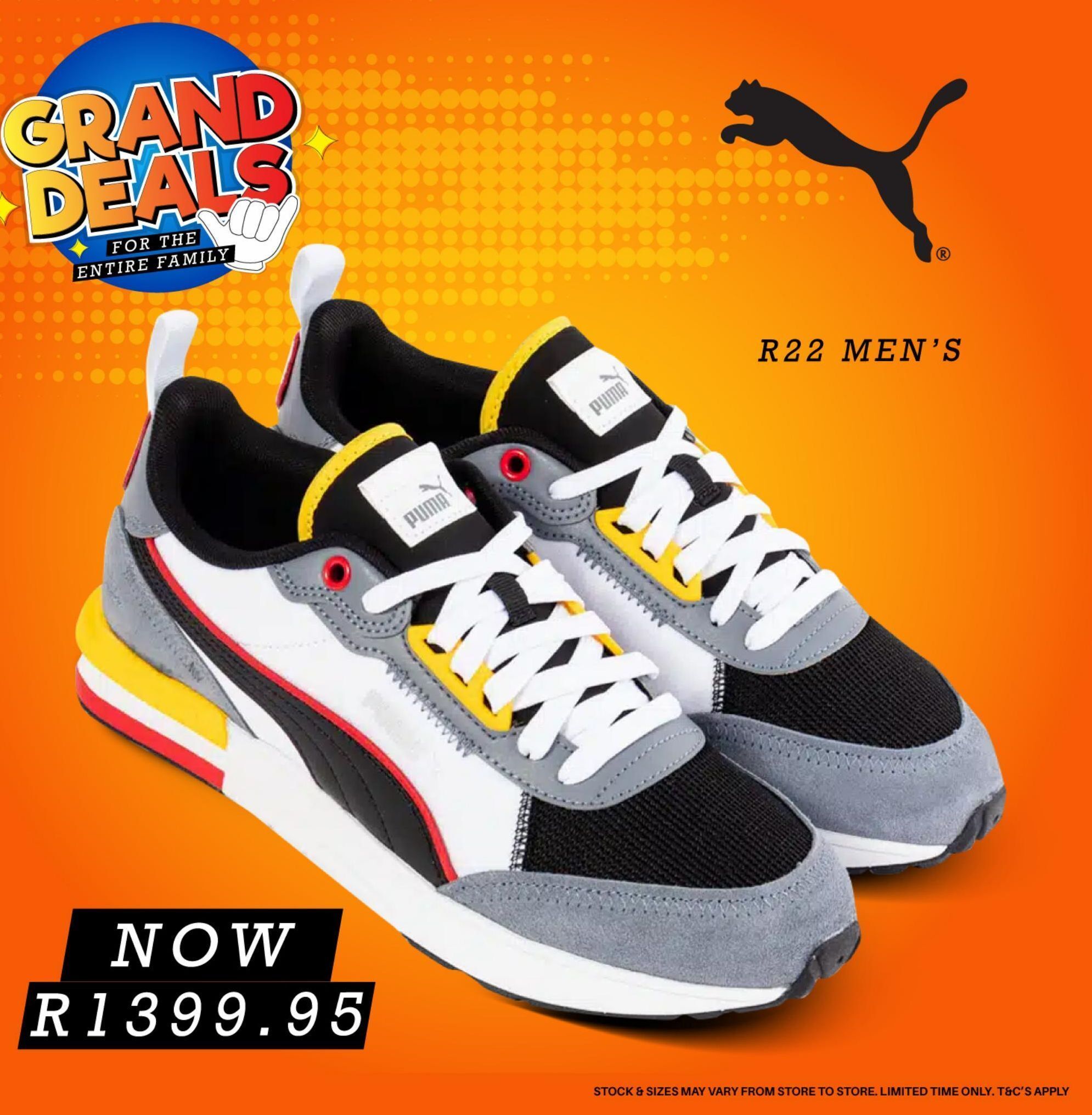 Sneakers puma offer at Footgear