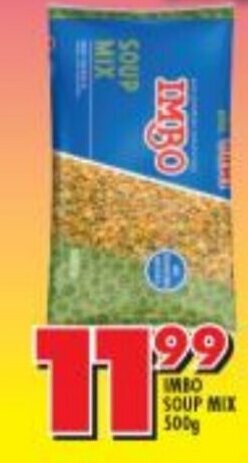 Shoprite IMBO SOUP MIX offer