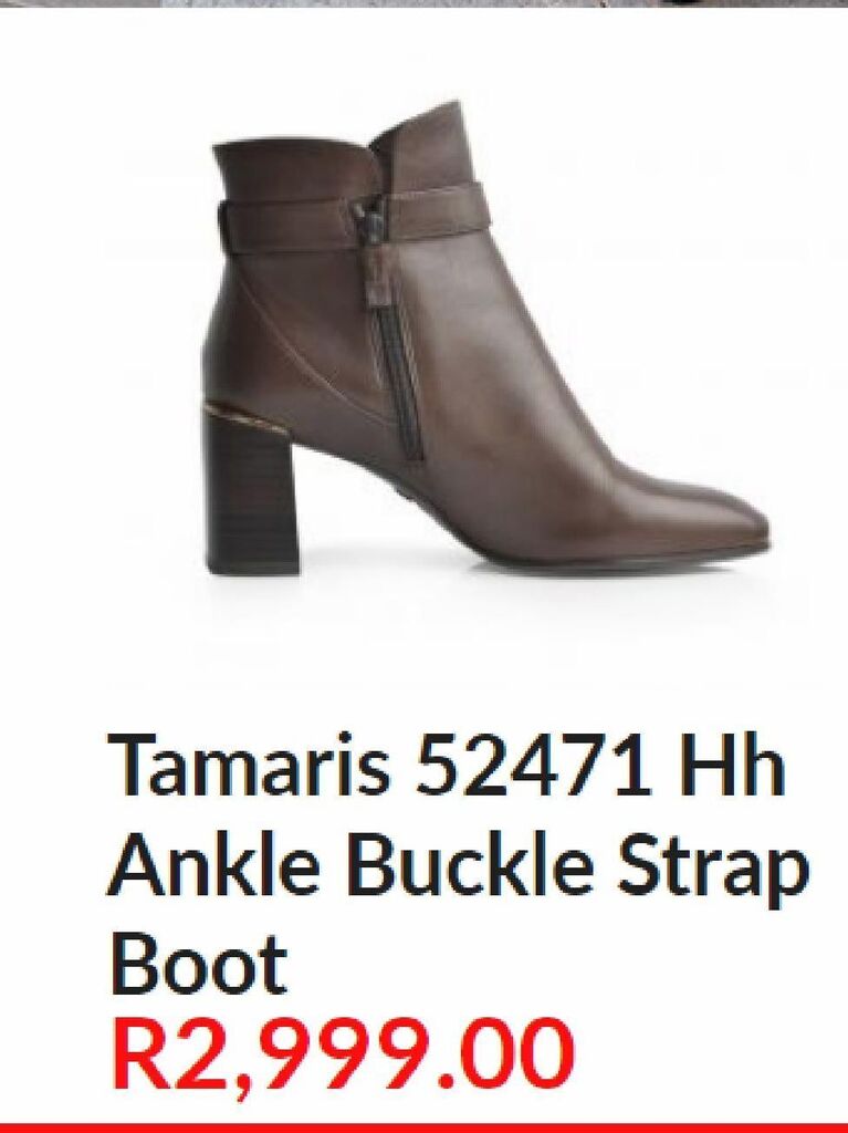 Tamaris strap outlet bootie