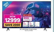 Game Samsung 65" UHD smart TV 65TU7000 offer