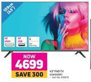 Game Hisense 43" FHD TV 43A5200F offer