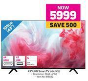 Game Hisense 43" UHD Smart TV 43A7100 offer