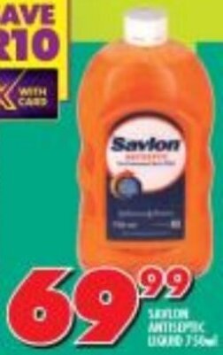 Shoprite Savlon Antiseptic Liquid 750ml offer
