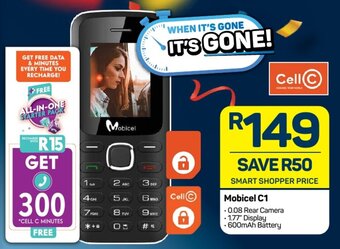 Pick n Pay Mobicel C1 offer