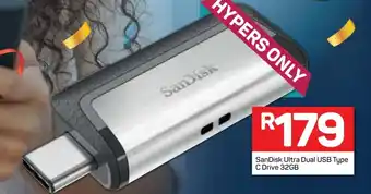 Pick n Pay SanDisk Ultra Dual USB Type C Drive 32GB offer