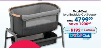 Clicks Maxi-Cosi lora Bedside Co-Sleeper offer