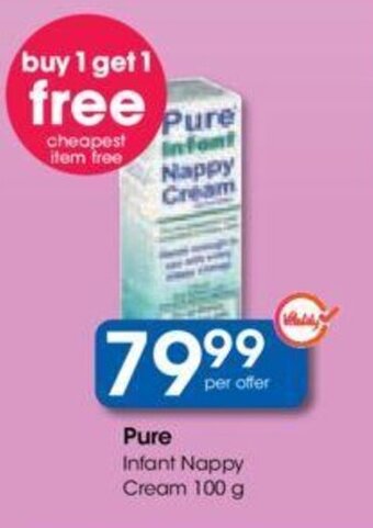 Pure Infant Nappy Cream 100 g