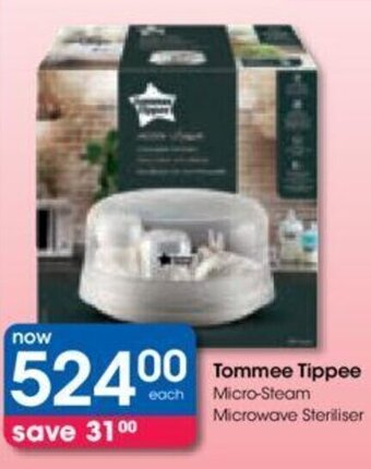 Tommee Tippee Micro-Steam Microwave Steriliser