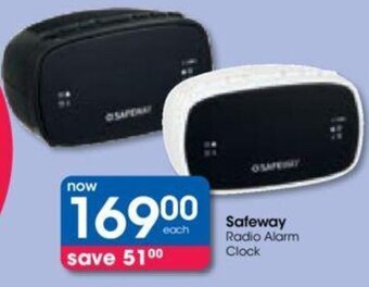 Safeway Radio Alarm Clock