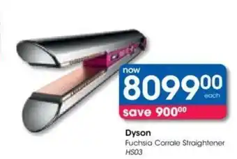Dyson Fuchsia Corrale Straightener HS03