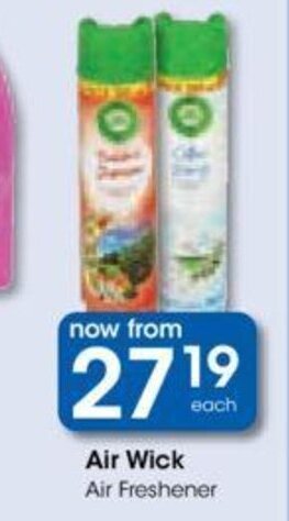 Clicks Air Wick Air Freshener offer