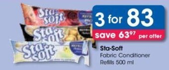 Sta-Soft Fabric Conditioner Refills 500 ml