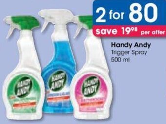 Clicks Handy Andy Trigger Spray 500 ml offer