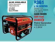 OK Furniture Ellies petrol generator fbg2800cx offer