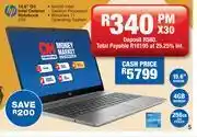 OK Furniture Hp 15.6 g9 intel celeron notebook 250 offer
