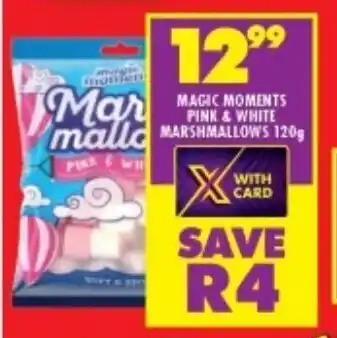Shoprite MAGIC MOMENTS malla MARSHMALLOWS 120g offer