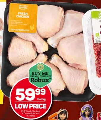 Pick n Pay PnP Fresh Chicken 4 Drumsticks and 4 Thighs offer